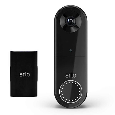 Avis Arlo Video Doorbell Wire-Free - Noir