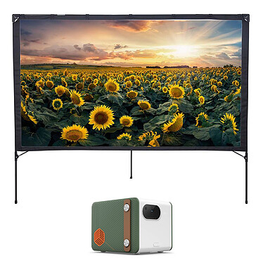 BenQ GS50 + Gear4Home 77" mobile display