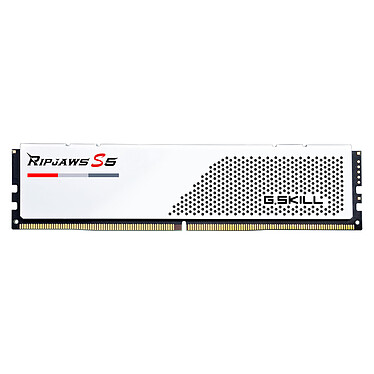 Avis G.Skill RipJaws S5 Low Profile 32 Go (2 x 16 Go) DDR5 6000 MHz CL28 - Blanc