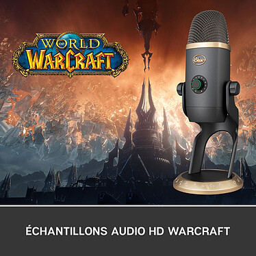 Avis Blue Microphones Yeti X World of Warcraft Edition