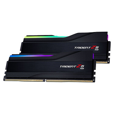 G.Skill Trident Z5 RGB 48 Go (2 x 24 Go) DDR5 6400 MHz CL30 - Noir