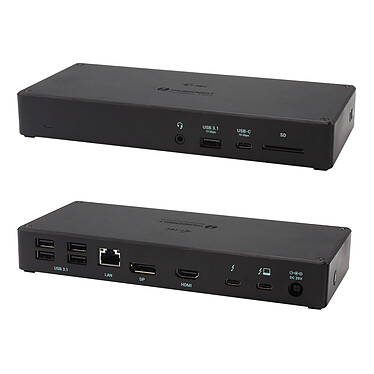 i-tec Thunderbolt 3/USB-C 3x Display Docking Station + Power Delivery 96W pas cher