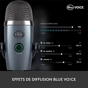 Opiniones sobre Micrófonos azules Yeti Nano Gris