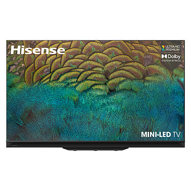 Hisense 75U9GQ TV Mini LED QLED 4K 75" (190 cm) - 100 Hz - Full LED Local Dimming - IMAX Enhanced - Dolby Vision IQ/HDR10+ - Wi-Fi/Bluetooth - 4x HDMI 2.1 - Son 3.1.2 90W Dolby Atmos