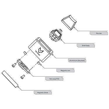 Opiniones sobre Barrow P1 Aluminium Desktop Boot Key - Rosa