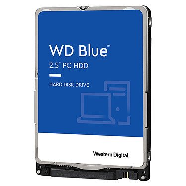 Western Digital WD Blue Mobile 1 To Disque dur 2.5" 1 To 7 mm 5400 RPM 128 Mo Serial ATA III 6 Gb/s (bulk)