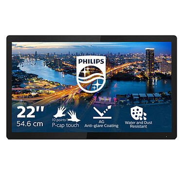 Philips 21.5" LED Touchscreen - 222B1TFL