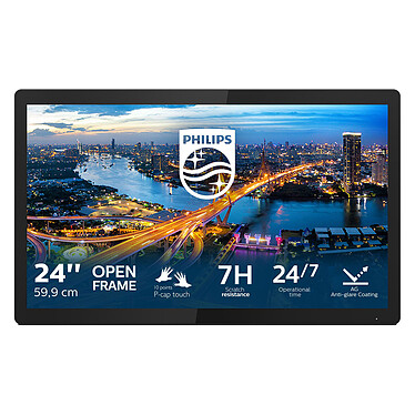 Philips 23.8" LED Touchscreen - 242B1TFL
