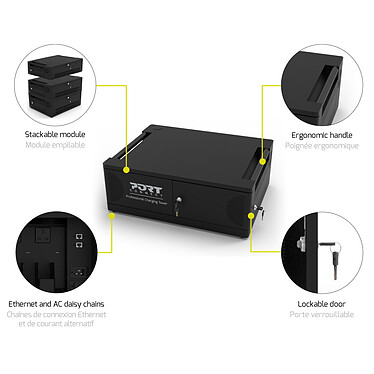 Acheter PORT Connect charging Cabinet USB-C pour 6 PC Portables