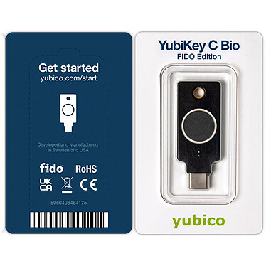 Yubico YubiKey C Bio - FIDO Edition pas cher