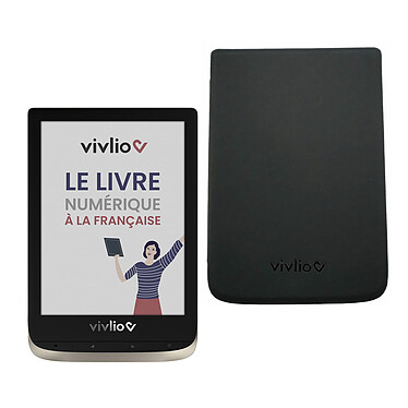 Vivlio Color + Free eBook Pack + Black Case