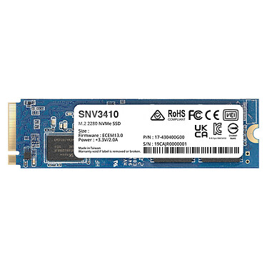 Synology SNV3400-400G SSD 400 GB M.2 2280 NVMe - PCIe 3.0 x4