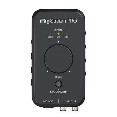 IK Multimedia iRig Stream Pro Interfaz de audio mini-Din - 4 entradas / 2 salidas - 24 bits/96 kHz - RCA/XLR/Jack