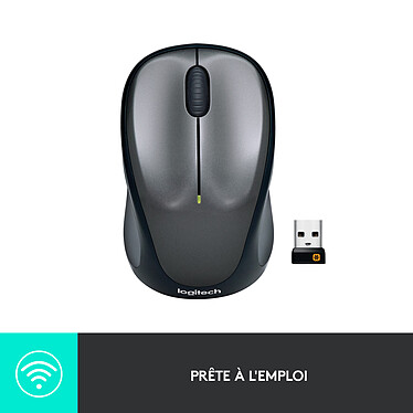 cheap Logitech Wireless Mouse M235 (Grey)
