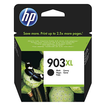HP 903XL (T6M15AE) - Noir Cartouche d'encre noir (825 pages à 5%)
