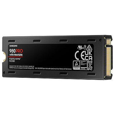 Samsung SSD 980 PRO M.2 PCIe NVMe 1 To avec dissipateur pas cher