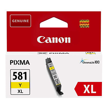 Canon CLI-581Y XL Cartouche d'encre jaune à haut rendement (8,3 ml)