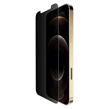 Belkin Tempered Glass pour iPhone 12 Pro Max (Filtre confidentialité)