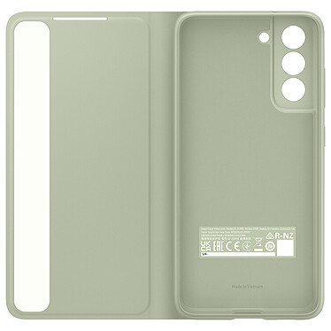 Nota Samsung Clear View Cover Verde Oliva Galaxy S21 FE