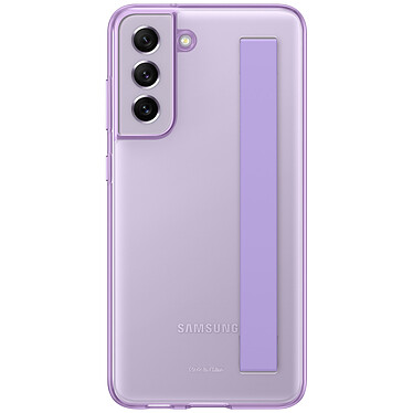 Nota Cover con cordino trasparente Samsung Lavender Galaxy S21 FE