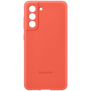 Nota Cover in silicone Samsung Galaxy S21 FE in corallo