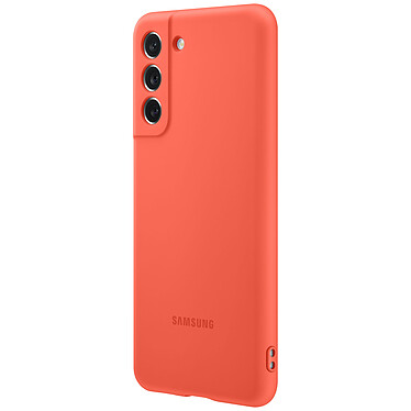Acquista Cover in silicone Samsung Galaxy S21 FE in corallo