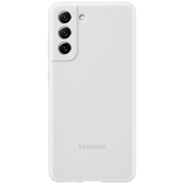 Custodia in silicone Samsung Galaxy S21 FE bianco
