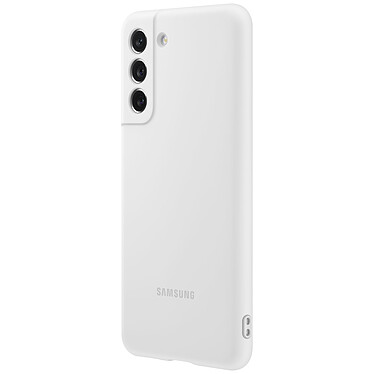 Acheter Samsung Coque Silicone Blanc Galaxy S21 FE
