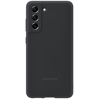Funda de silicona Samsung Galaxy S21 FE gris oscuro