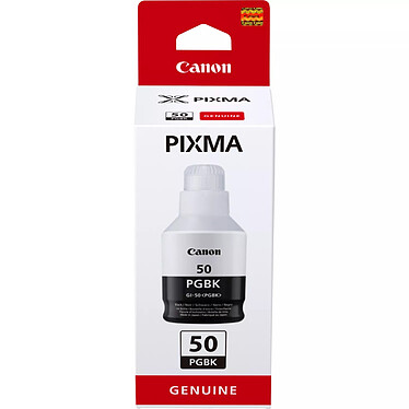 Canon GI-50BK Bouteille d'encre Noir (135 ml)