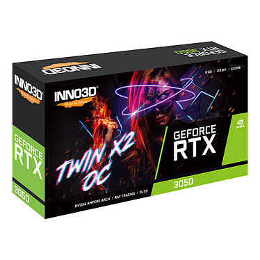 Avis INNO3D GeForce RTX 3050 TWIN X2 OC LHR