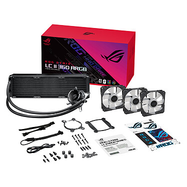 ASUS ROG Strix LC360 RGB White Edition - Ventilateur processeur - LDLC