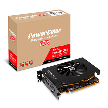 PowerColor ITX AMD Radeon RX 6500 XT 4GB