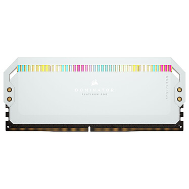 Acheter Corsair Dominator Platinum DDR5 RGB 32 Go (2 x 16 Go) 5600 MHz CL36 - Blanc