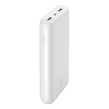 Belkin Boost Charge 20K avec câble USB-C vers USB-C Blanc