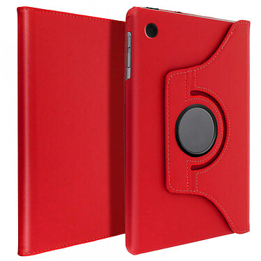 Akashi Etui Folio Rotatif 360° Galaxy Tab A8 10.5" Rouge
