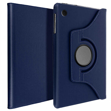 Akashi Galaxy Tab A8 10.5" Custodia Folio Rotante a 360° Blu