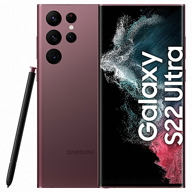 Samsung Galaxy S22 Ultra SM-S908B Bordeaux (8 Go / 128 Go) · Reconditionné