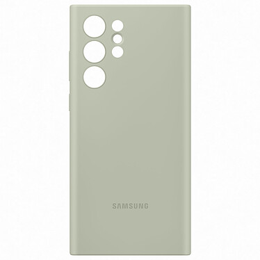 Samsung Galaxy S22 Ultra Custodia in silicone verde oliva