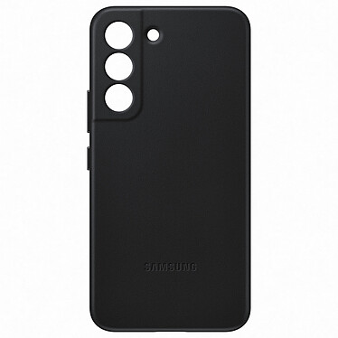 Samsung Leather Case Black Galaxy S22