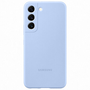 Nota Custodia in silicone blu cielo per Samsung Galaxy S22