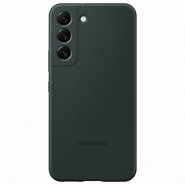 Avis Samsung Coque Silicone Vert Foncé Galaxy S22