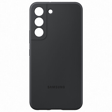 Custodia in silicone Samsung Galaxy S22 nero
