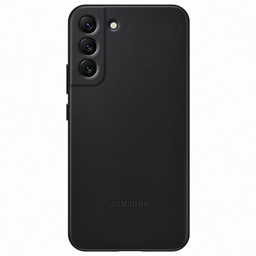 Avis Samsung Coque Cuir Noir Galaxy S22+