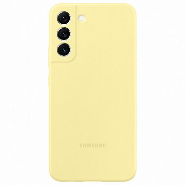 Avis Samsung Coque Silicone Jaune Galaxy S22+