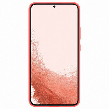 Nota Custodia in silicone Coral per Samsung Galaxy S22+