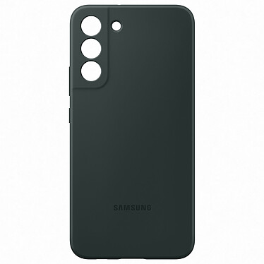 Custodia in silicone verde scuro per Samsung Galaxy S22+