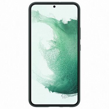 Opiniones sobre Funda de silicona verde oscuro para Samsung Galaxy S22+