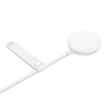 Cargador Belkin MagSafe para iPhone 13 - con fuente de alimentación - Blanco