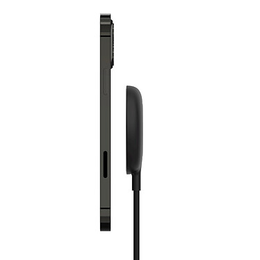 Belkin Chargeur MagSafe pour iPhone 13 - avec bloc alim - Noir pas cher